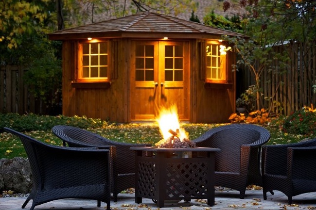 Outdoor Fireplace